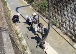 コンクリート打設工事