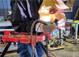 蒸気配管ランス製作