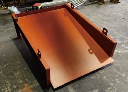 鉄骨スロープ製作